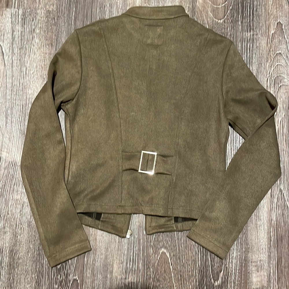 Forever 21 Olive Green Jacket/Blazer Size Small - Picture 2 of 10